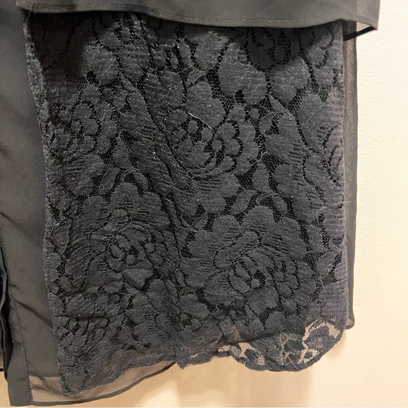 Addition Elle Love & Legend Black Sheer Chiffon Sleeveless Blouse Size 20 - Picture 9 of 15